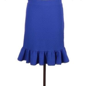 Saturday Sale! New! Postmark houndstooth scalloped pencil skirt (L)
